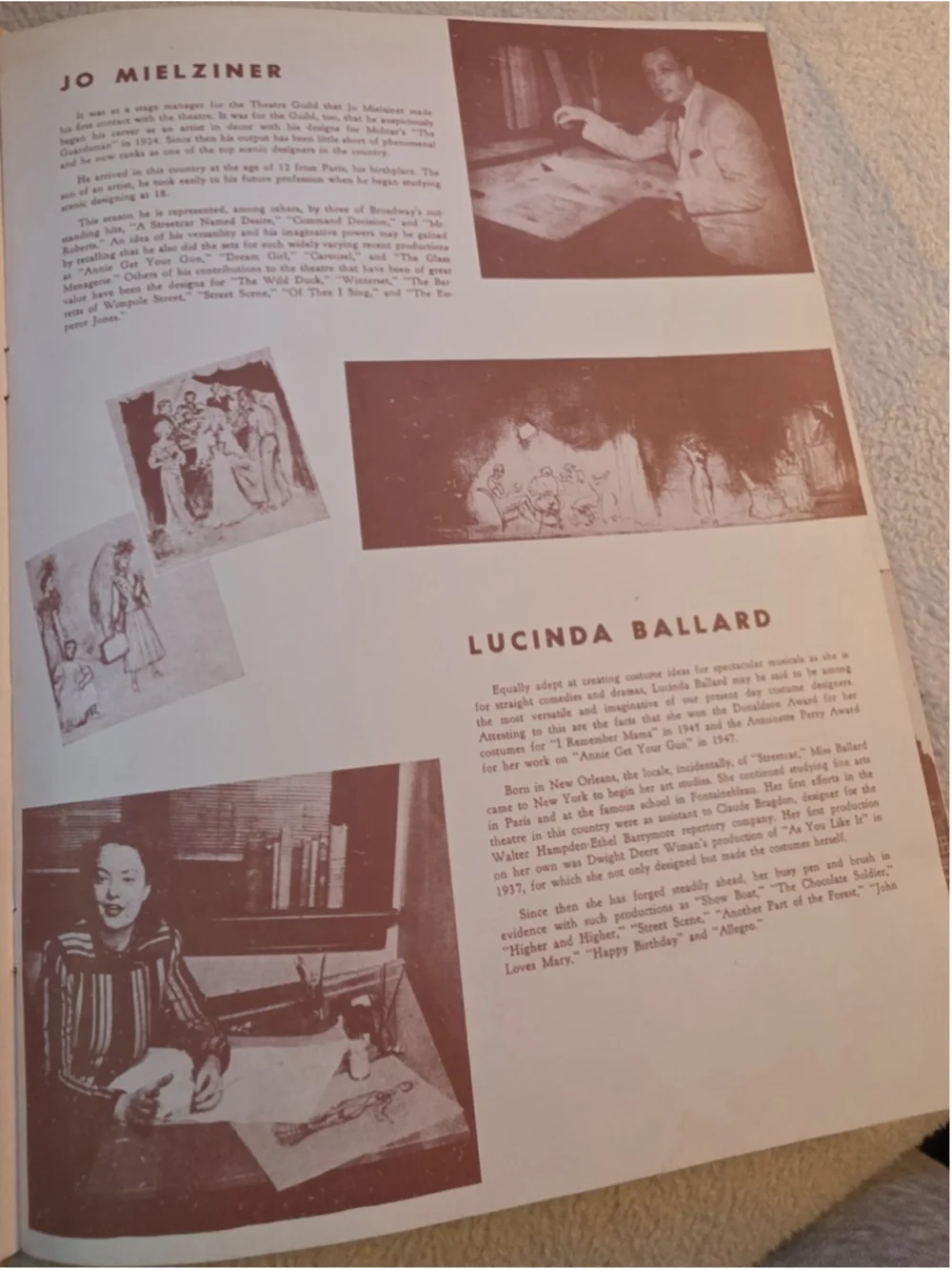 Vtg 1951 A Streetcar Named Desire Theater Program Phillip Kenneally Louise Platt